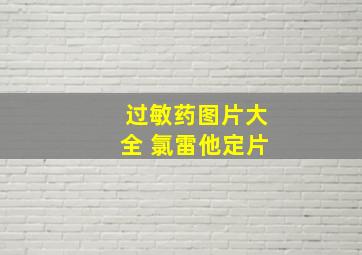 过敏药图片大全 氯雷他定片